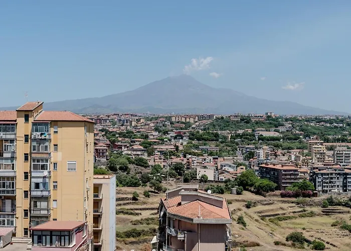 Etna View Superior Flat With Terrace And Jacuzzi